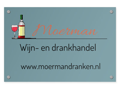firmenschild-alu-quer-getraenkehandel