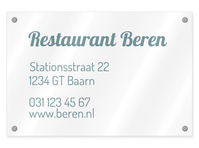 firmenschild-acrylglas-quer-restaurant