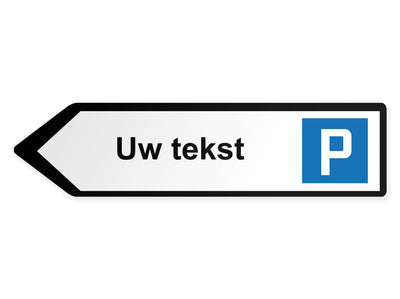 wegweiser-links-klein-ihr-wunschtext